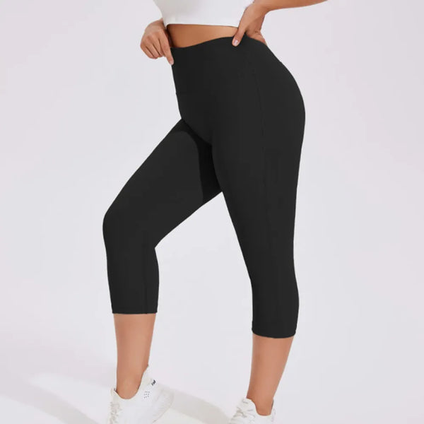 B|FIT DELUXE 3/4 Leggings - Black