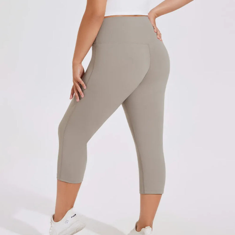 B|FIT DELUXE 3/4 Leggings - Sand