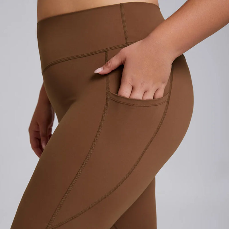 B|FIT DELUXE Leggings - Coffee