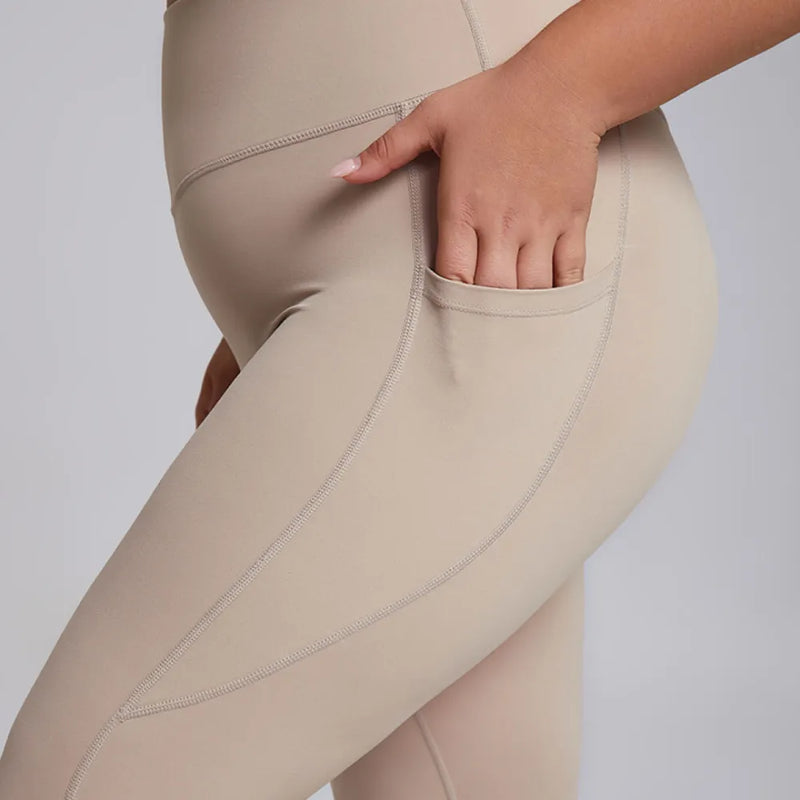 B|FIT DELUXE Leggings - Sand