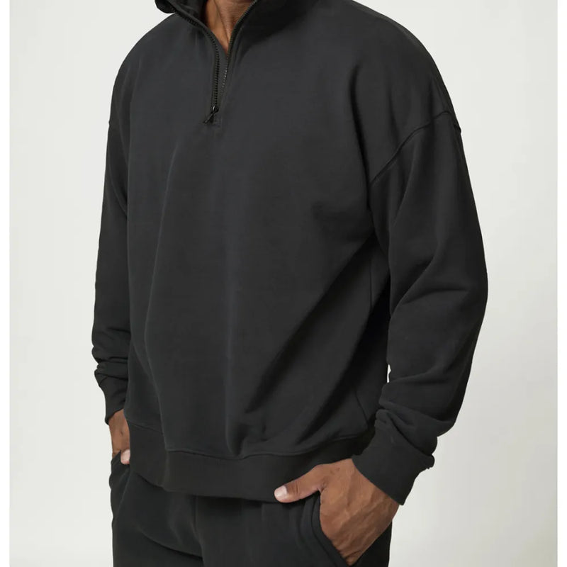 B|FIT DOMINION High Neck Sweater - Black