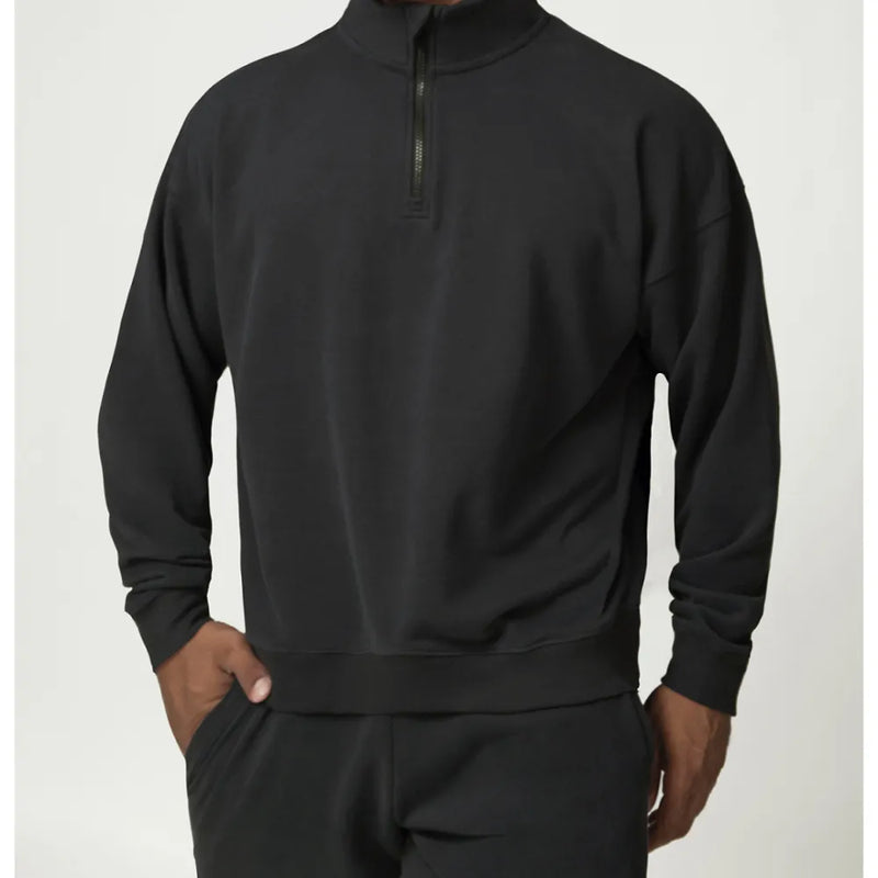 B|FIT DOMINION High Neck Sweater - Black