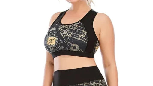 B|Fit OASIS Map Crop Top