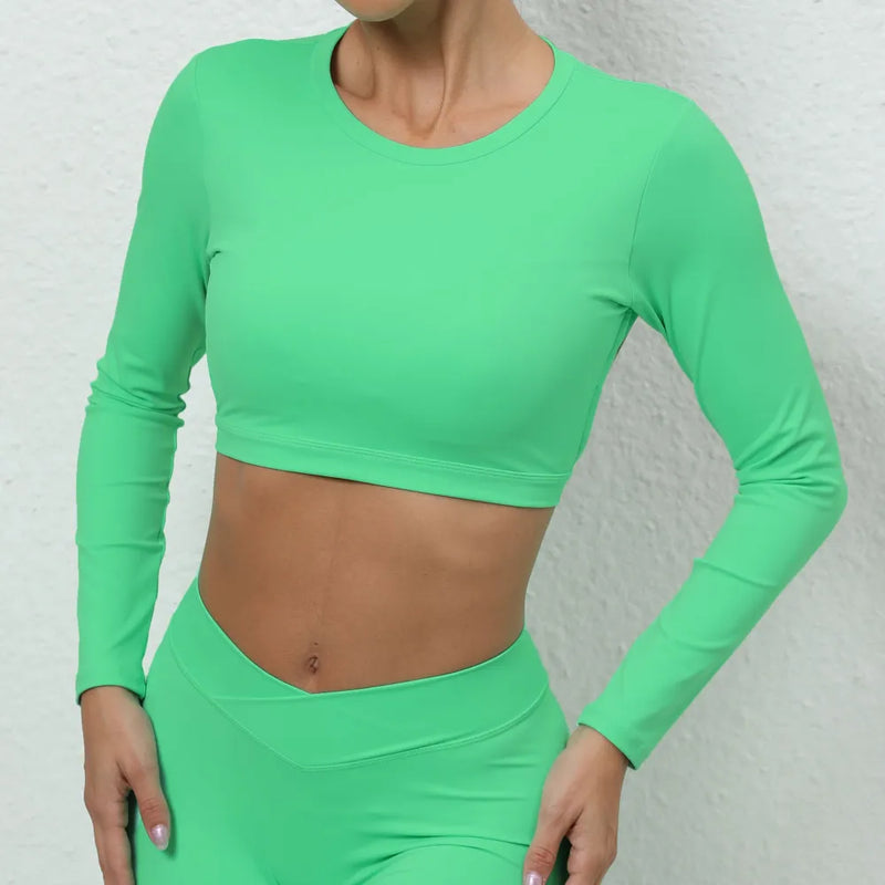 B|FIT PRIME Long Sleeve Top - Green