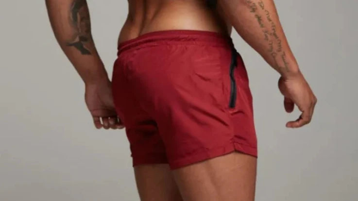 B|Fit PUMP Shorts - Maroon