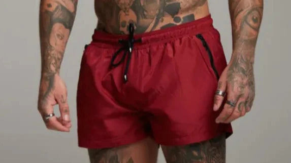 B|Fit PUMP Shorts - Maroon