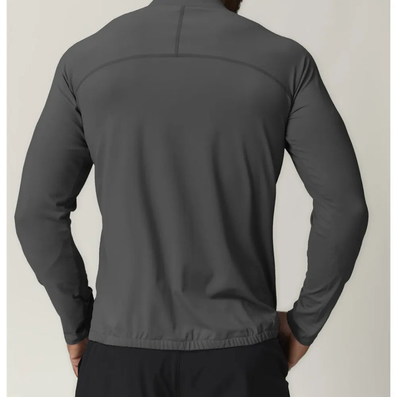 B|FIT RAPID Full Zip Long Sleeve T - Shirt - Grey