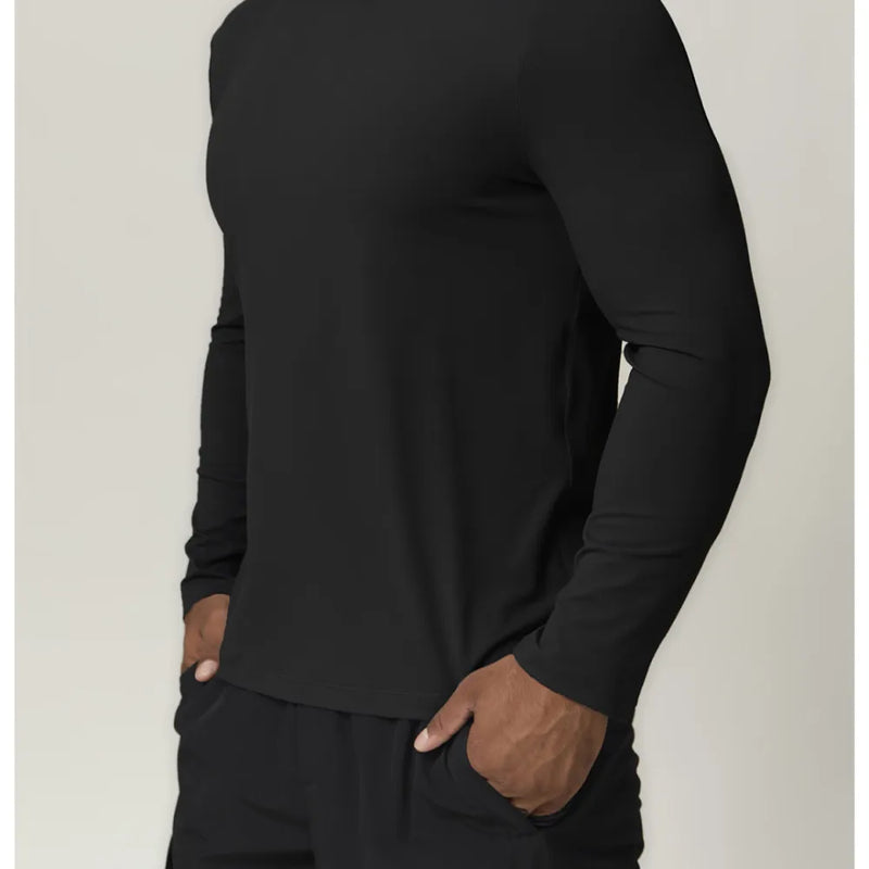 B|FIT RAPID Hooded Long Sleeve T - Shirt - Black