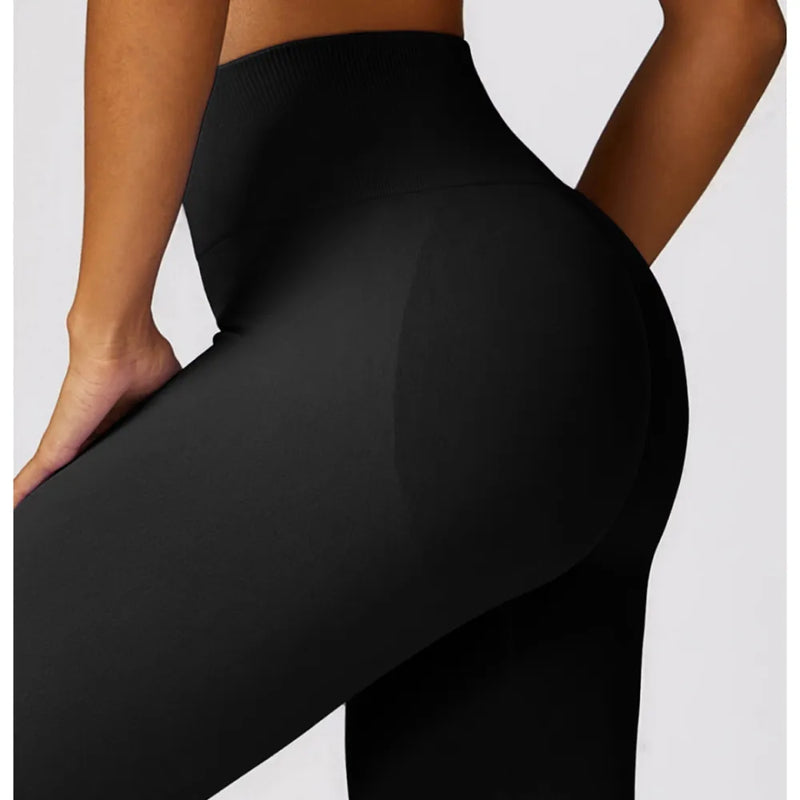 B|FIT TRACK Flare Leggings - Black