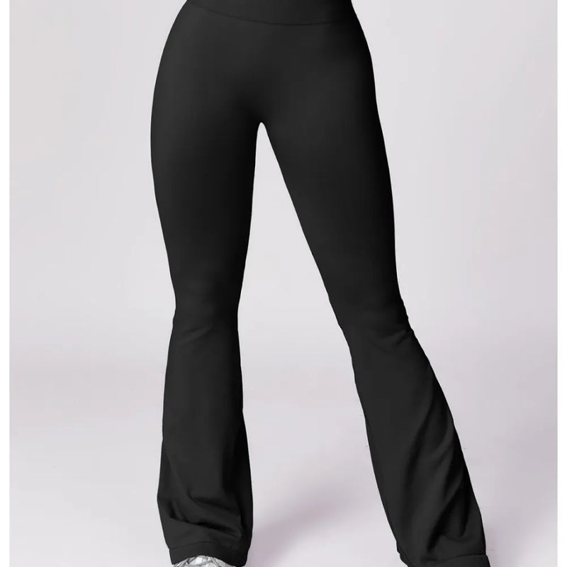 B|FIT TRACK Flare Leggings - Black