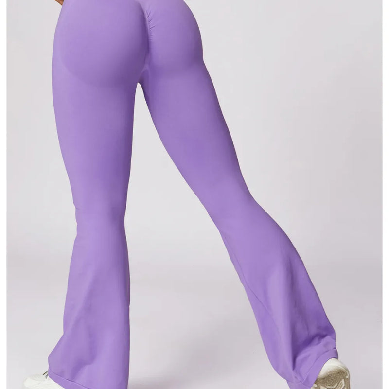 B|FIT TRACK Flare Leggings - Lavender