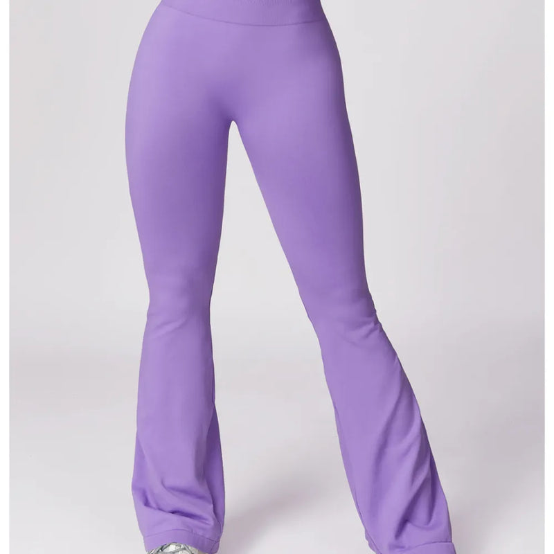 B|FIT TRACK Flare Leggings - Lavender